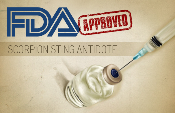 scorpion antidote FDA approved